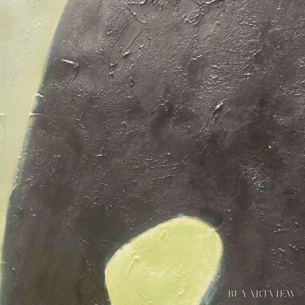 ARTOVITAS Three Horses – Minimalist Horse Painting, Vertical - image 3