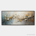 ARTOVITAS Golden Branch – Soft Gold Floral Branch Art - image 1