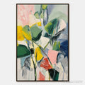 ARTOVITAS Botanical Burst – Colorful Abstract Botanical Textured Oil Painting - image 1