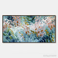 ARTOVITAS Petal Cascade – Colorful Abstract Floral Impasto - image 1