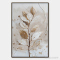 ARTOVITAS Earthen Sprig – Textured Wabi Sabi Botanical - image 1