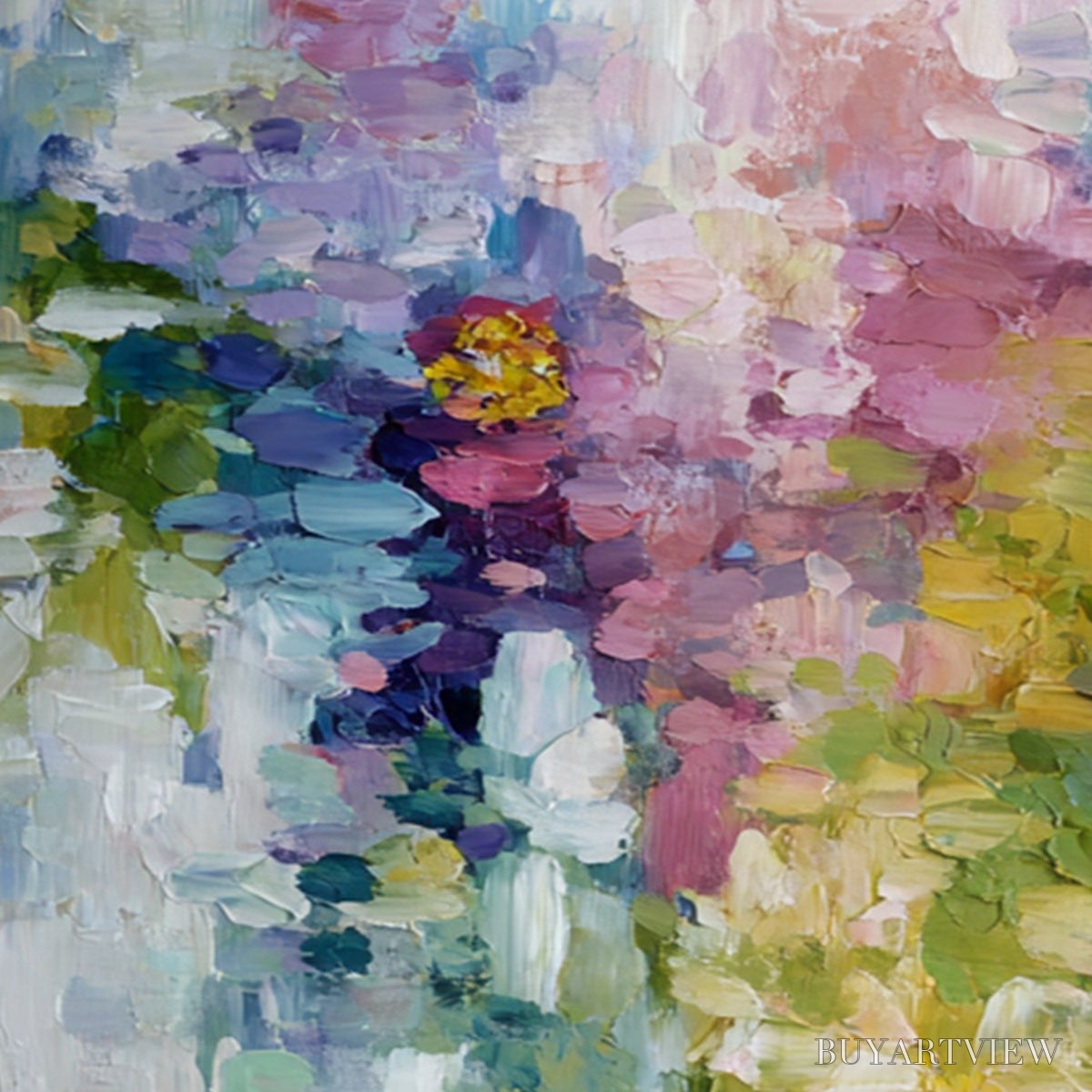ARTOVITAS Garden Reverie – Colorful Abstract Floral Impasto Painting Set - image 3