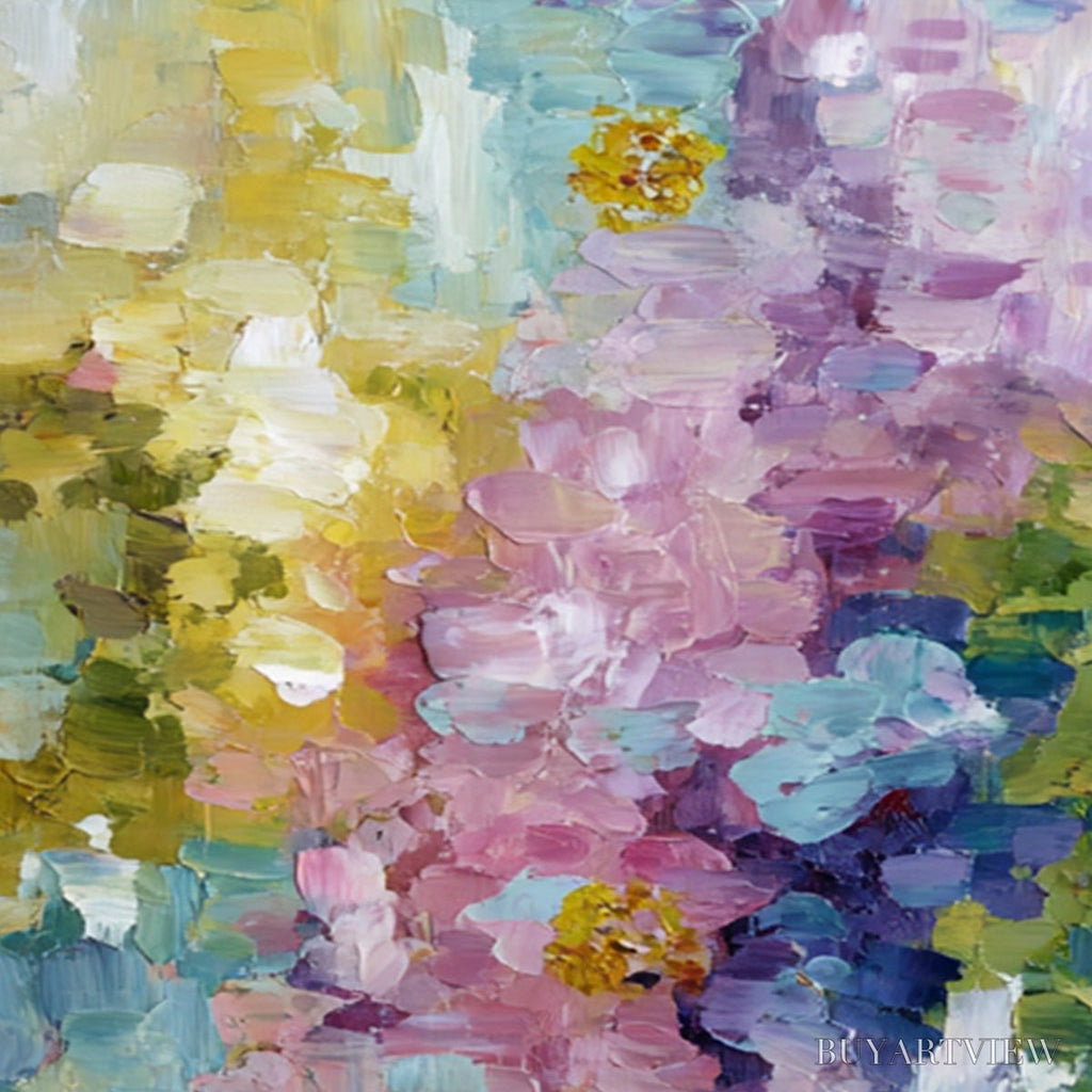 ARTOVITAS Garden Reverie – Colorful Abstract Floral Impasto Painting Set - image 5