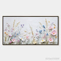 ARTOVITAS Wildflower Serenade – Textured Pastel Floral Meadow Painting - image 1