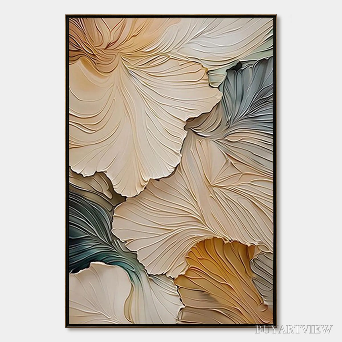 ARTOVITAS Petal Whisper – Soft Impressionist Floral Oil Painting - image 1