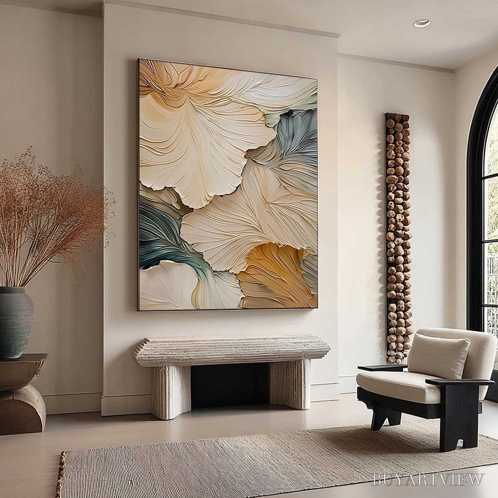 ARTOVITAS Petal Whisper – Soft Impressionist Floral Oil Painting - image 3
