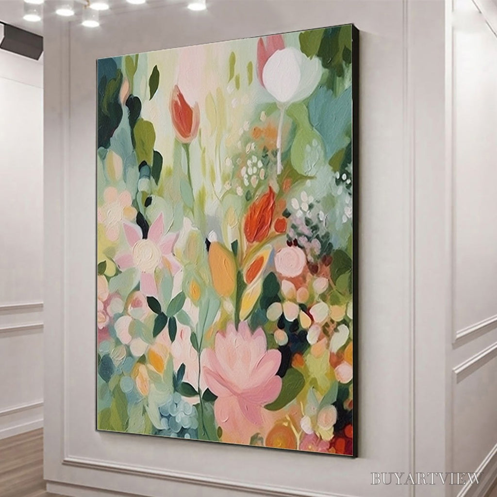 ARTOVITAS Secret Garden – Dreamy Floral Oil Painting - image 4