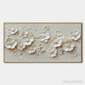ARTOVITAS Blossom Serenade – Textured Floral Oil Painting - image 1