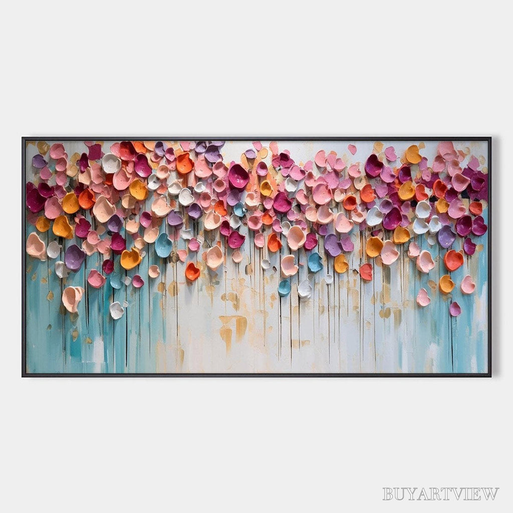 ARTOVITAS Vibrant Petals-A Burst of Colors in Oil Painting - image 1