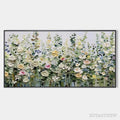 ARTOVITAS Spring Meadow – Textured Impasto Floral Meadow Painting - image 1