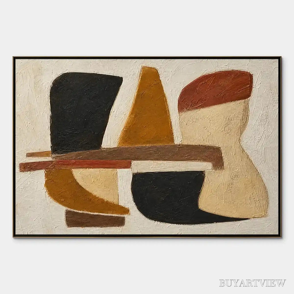 ARTOVITAS Desert Modern – Earth Tone Modern Abstract - image 1