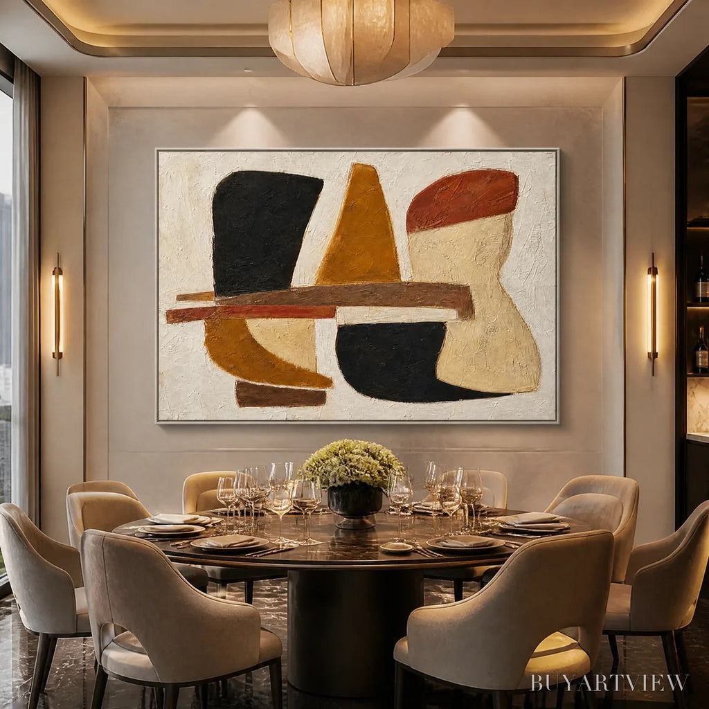 ARTOVITAS Desert Modern – Earth Tone Modern Abstract - image 2