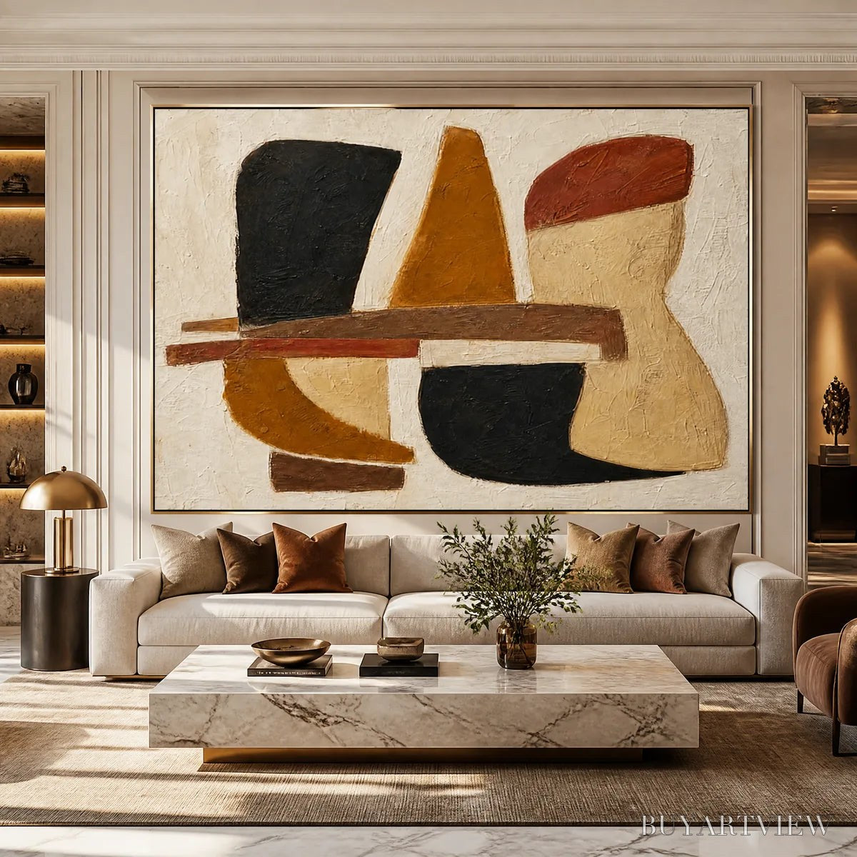 ARTOVITAS Desert Modern – Earth Tone Modern Abstract - image 5