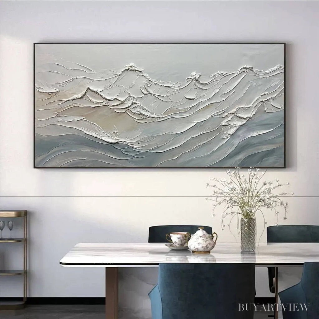 ARTOVITAS Desert Winds – Textured Landscape Impasto Oil Painting on Canvas - image 2