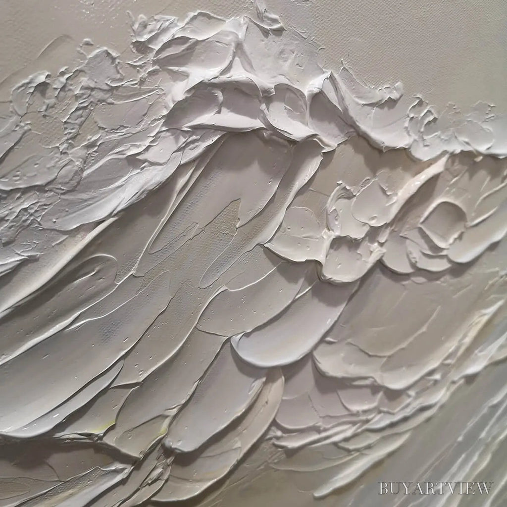 ARTOVITAS Desert Winds – Textured Landscape Impasto Oil Painting on Canvas - image 3