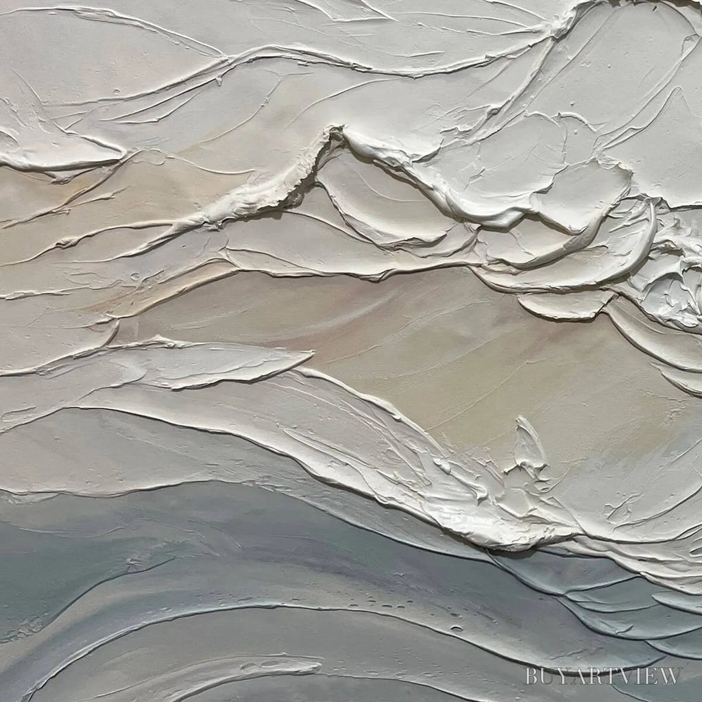 ARTOVITAS Desert Winds – Textured Landscape Impasto Oil Painting on Canvas - image 5