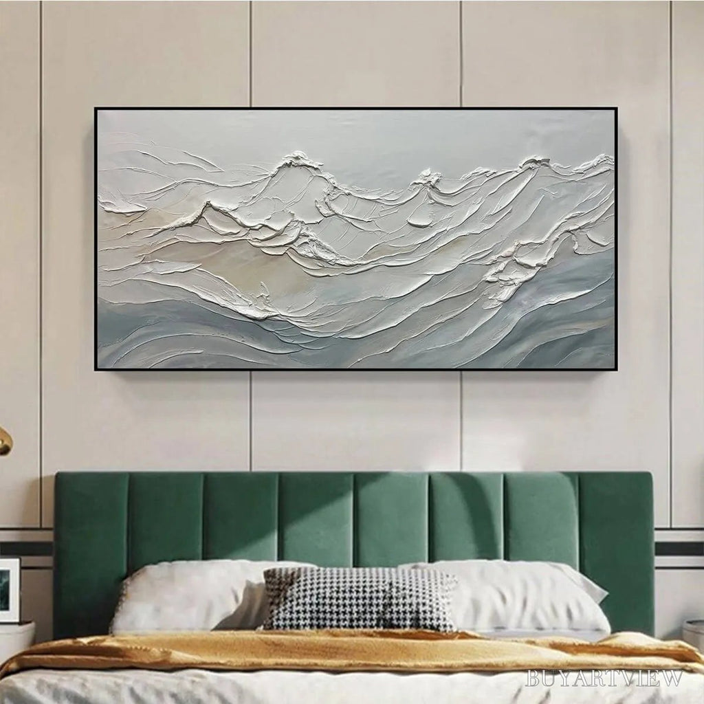 ARTOVITAS Desert Winds – Textured Landscape Impasto Oil Painting on Canvas - image 6