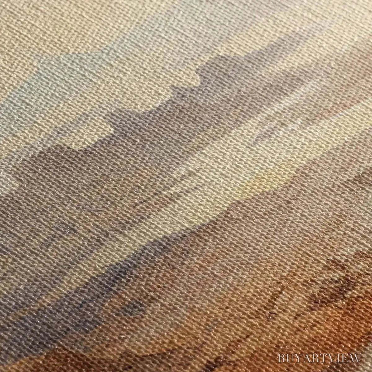 ARTOVITAS Desert Mist Panoramic – Desert Landscape Painting, Panoramic , Minimalist Decor - image 6