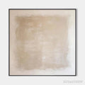 ARTOVITAS Desert Sands – Minimalist Textured Painting in Beige - image 1