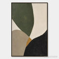 ARTOVITAS Forest Muse – Green Black Organic Abstract - image 1