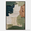 ARTOVITAS Earthen Strata – Textured Wabi Sabi Abstract Impasto - image 1