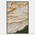 ARTOVITAS Terra Firma – Textured Wabi Sabi Abstract Oil Painting - image 1