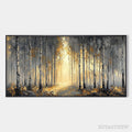 ARTOVITAS Golden Woods – Atmospheric Forest Landscape Oil Painting - image 1