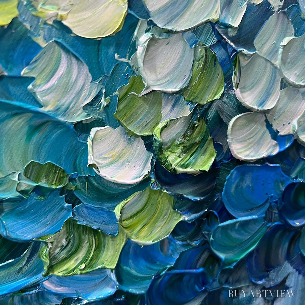 ARTOVITAS Forest Whispers – Textured Panoramic Oil Painting - image 6