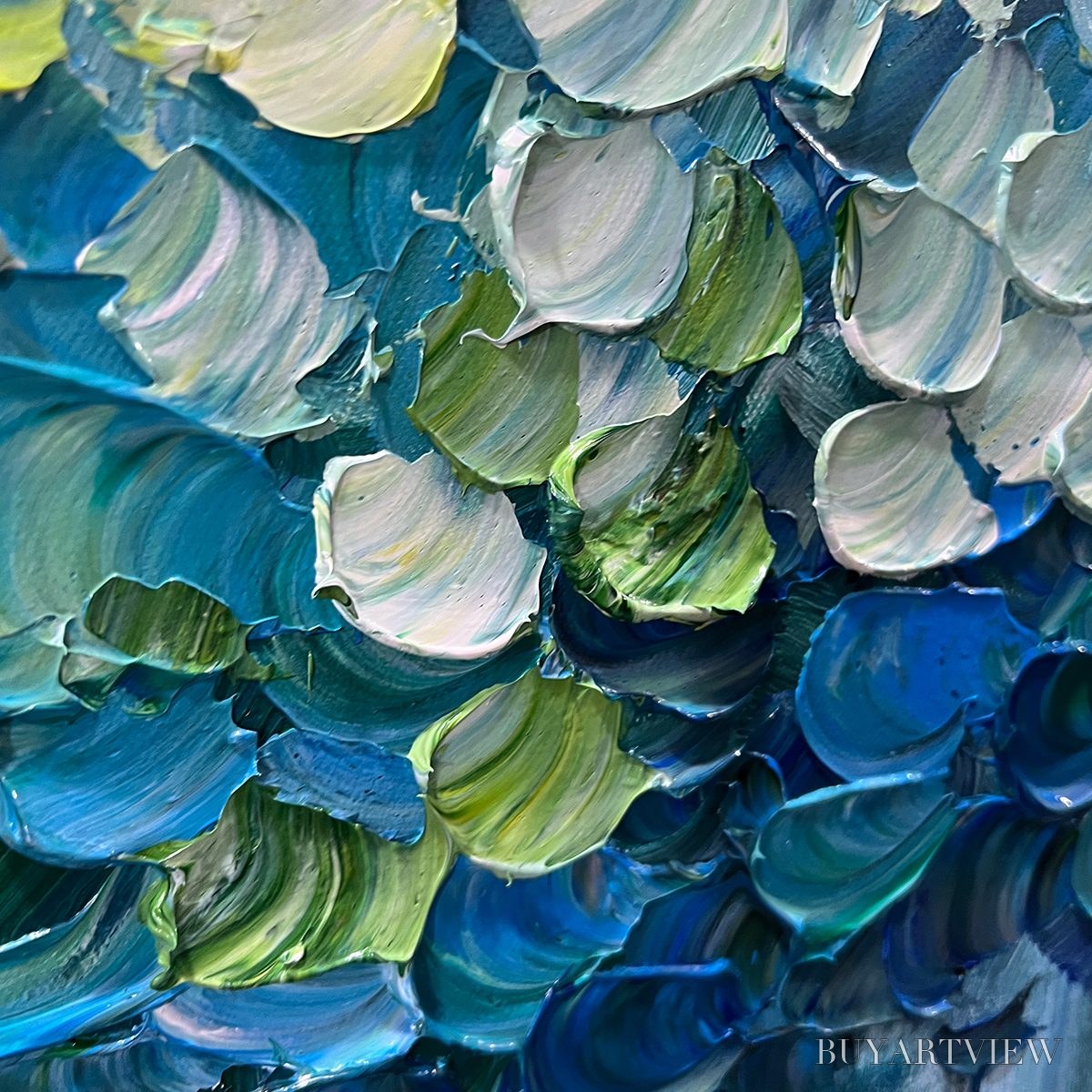 ARTOVITAS Forest Whispers – Textured Panoramic Oil Painting - image 6