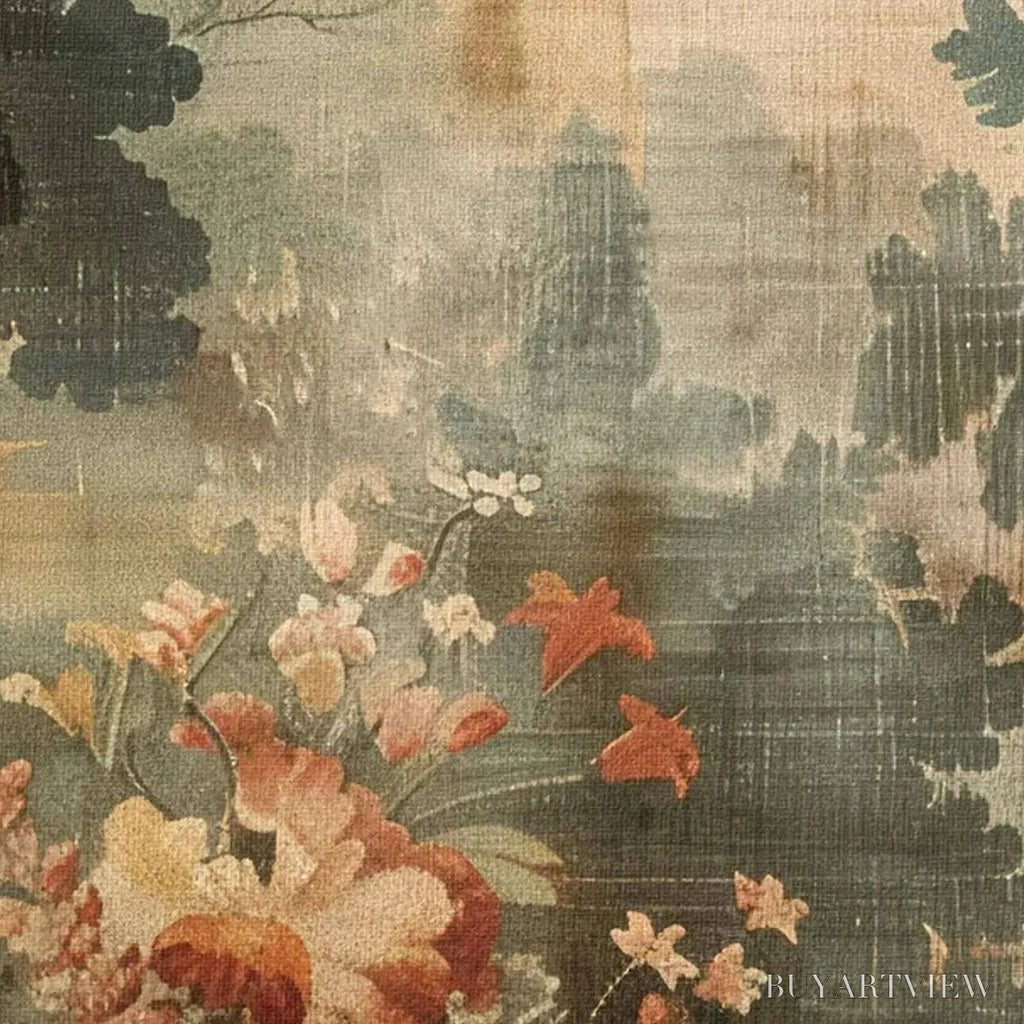 ARTOVITAS Antique Forest Tapestry Panoramic – Forest Tapestry Painting, Panoramic - image 3