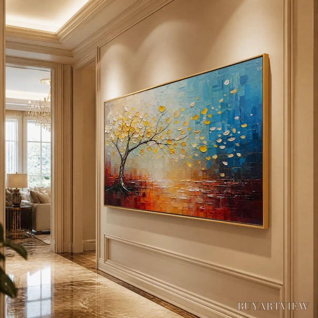 ARTOVITAS Festival Tree – Colorful Tree by Water Painting - image 4