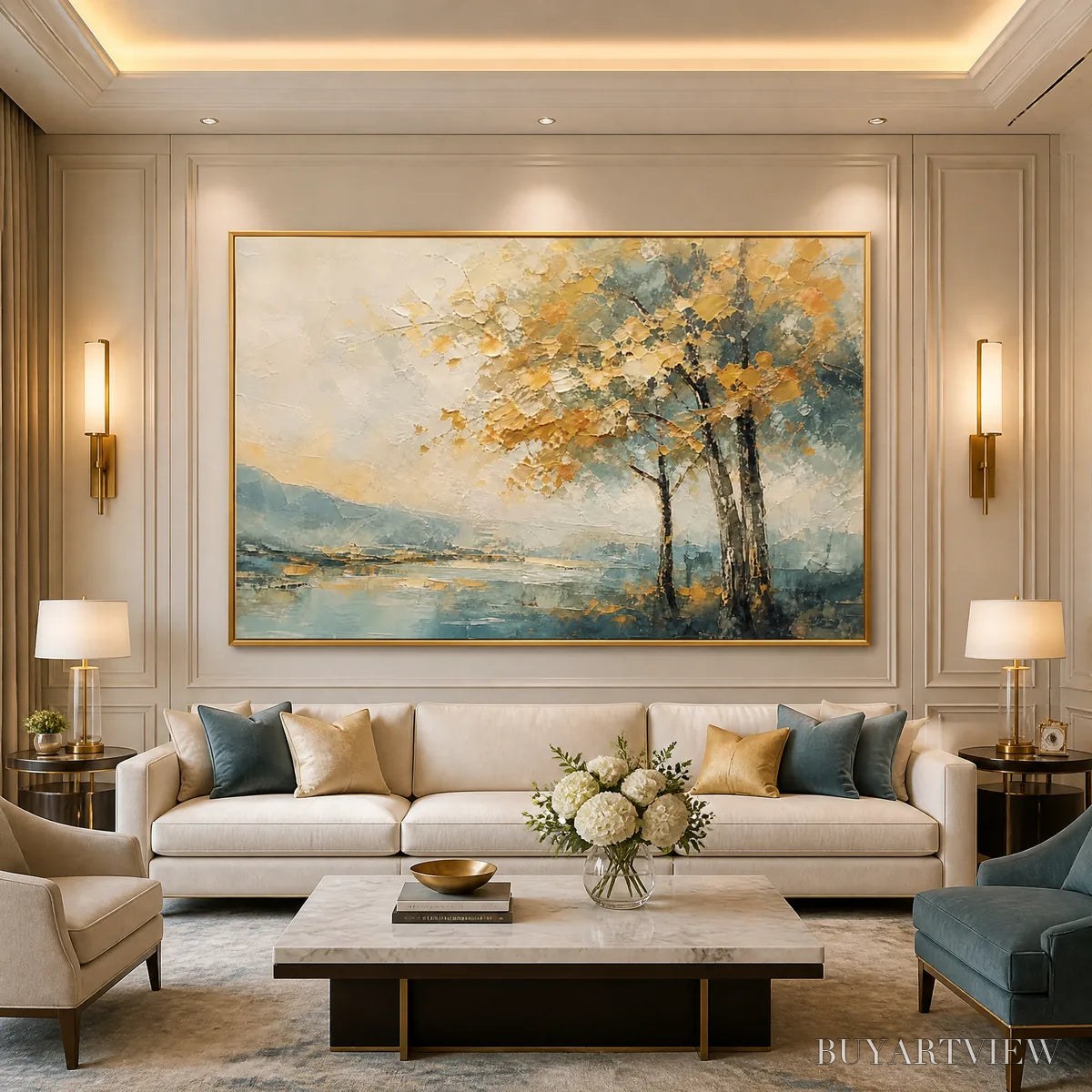 ARTOVITAS Autumn Whisper – Soft Autumn Tree Landscape - image 5