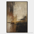 ARTOVITAS Blackwater Glow – Dark Lake Abstract Landscape - image 1