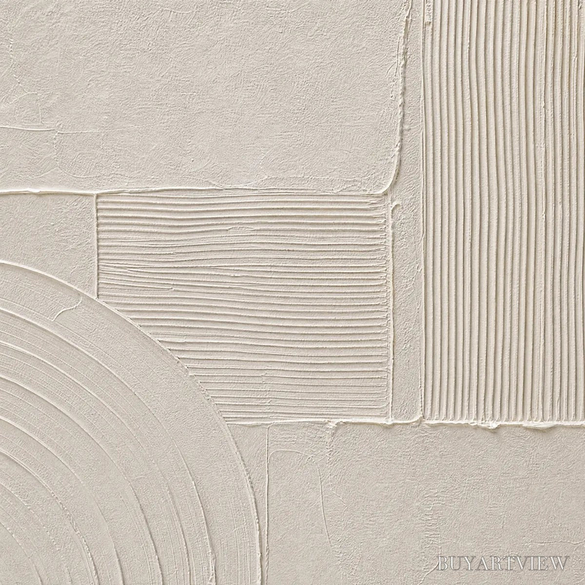 ARTOVITAS Sanctuary – Textured Wabi Sabi Minimalist Abstract Painting - image 3