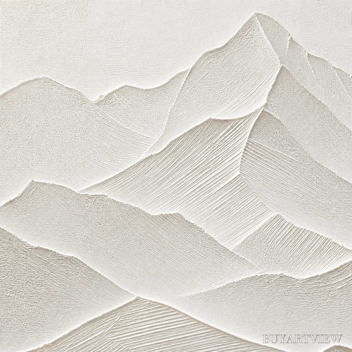 ARTOVITAS Zenith – Textured Minimalist Mountainscape in Wabi Sabi Style - image 3