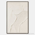 ARTOVITAS Whisper – Wabi Sabi Style Textured Abstract Painting - image 1