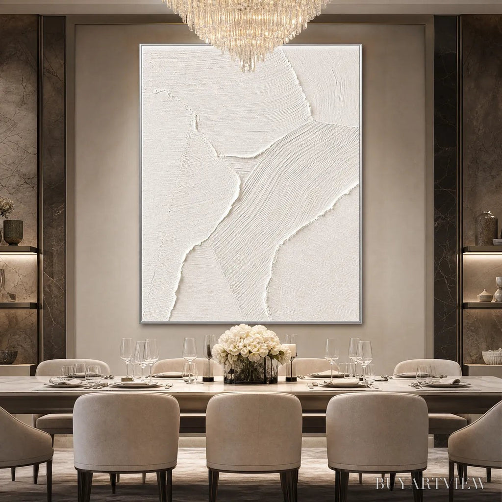 ARTOVITAS Whisper – Wabi Sabi Style Textured Abstract Painting - image 5