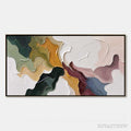 ARTOVITAS Confluence – Colorful Textured Abstract Impasto - image 1