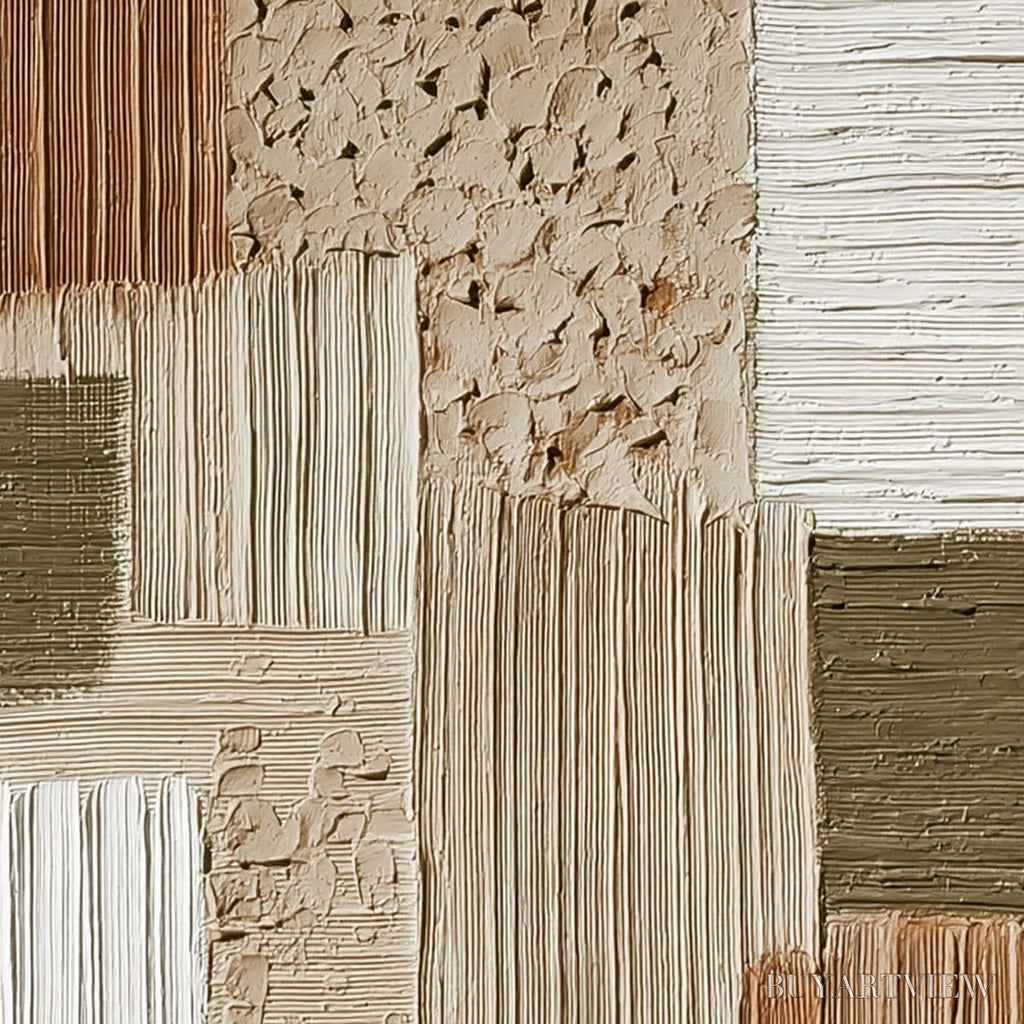 ARTOVITAS Terra Firma – Heavily Textured Wabi Sabi Abstract - image 3