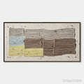 ARTOVITAS Strata – Textured Wabi Sabi Abstract Painting in Earthy Hues - image 1