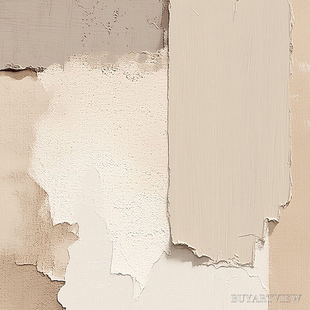 ARTOVITAS Strata – Textured Neutral Abstract Wabi Sabi - image 3