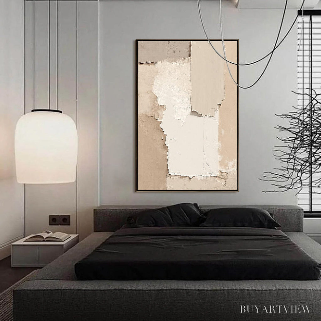 ARTOVITAS Strata – Textured Neutral Abstract Wabi Sabi - image 4