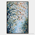 ARTOVITAS Cascading Petals – Heavy Texture Abstract Tree Impasto Painting - image 1