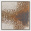 ARTOVITAS Terra Rhythm – Heavily Textured Wabi Sabi Abstract Painting - image 1