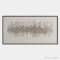 ARTOVITAS Urban Sonata – Large Textured Minimalist Abstract Painting - image 1