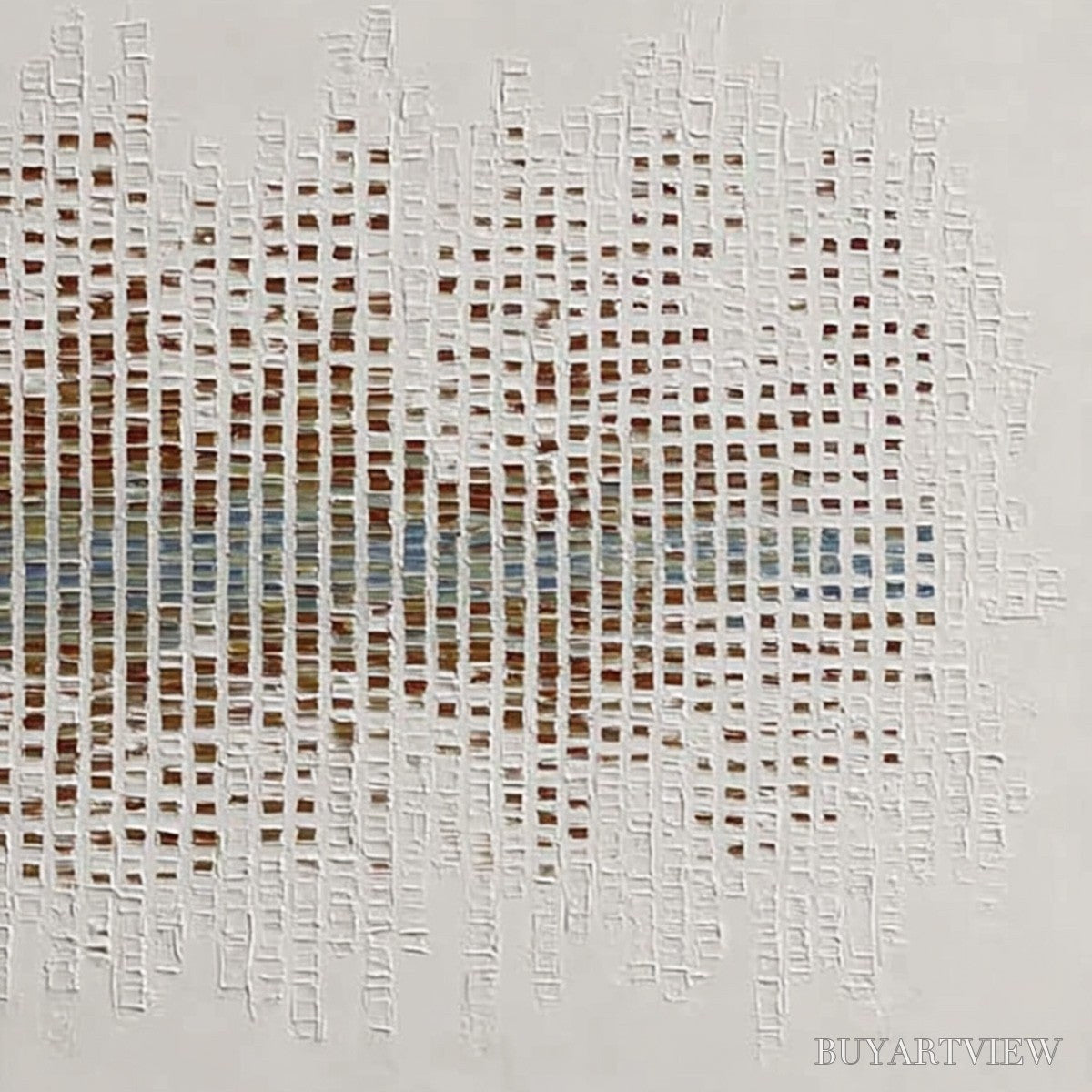 ARTOVITAS Urban Sonata – Large Textured Minimalist Abstract Painting - image 5