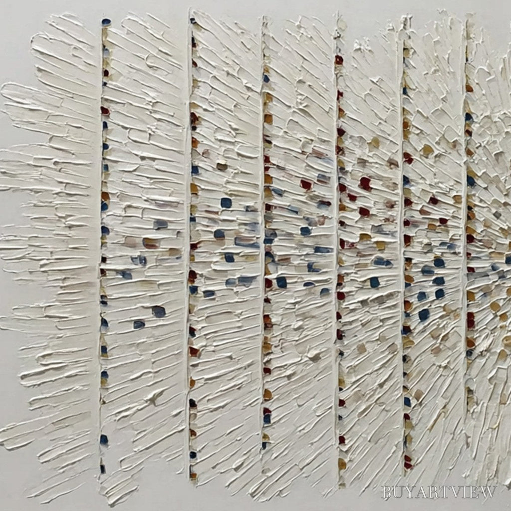 ARTOVITAS Chroma Pulse – Textured Wabi Sabi Abstract Painting - image 3