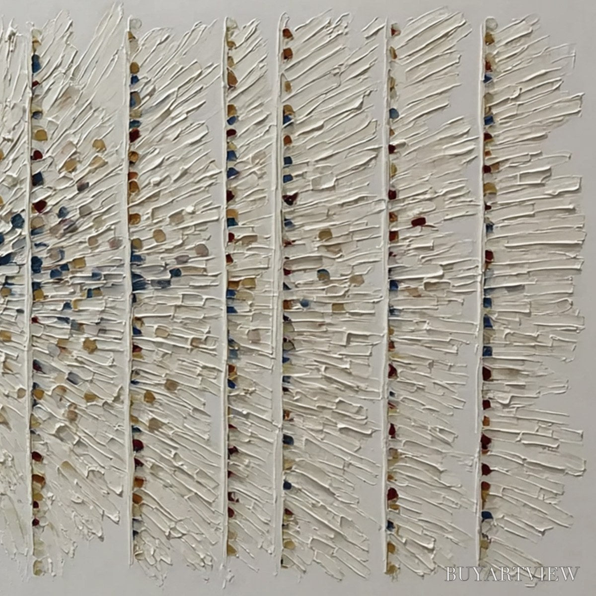 ARTOVITAS Chroma Pulse – Textured Wabi Sabi Abstract Painting - image 5
