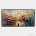 ARTOVITAS Aura Bloom – Textured Palette Knife Tree of Life Painting - image 1