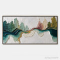 ARTOVITAS Terra'S Veins – Textured Abstract Landscape Impasto Oil Painting - image 1